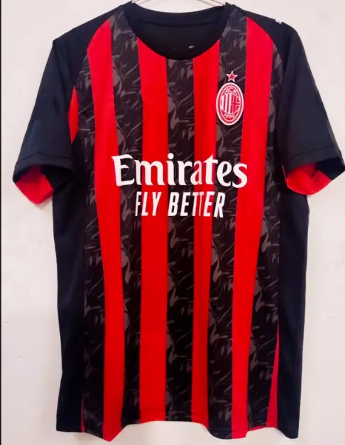 Kopa Fotbollstrojor AC Milan Hemmatroja 2025.webp