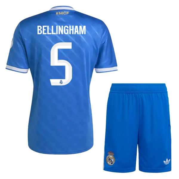 Fotbollströjor Billigt Barn Real Madrid Tredjetröja 2025/26 Jude Bellingham 5