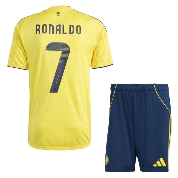 Billiga Fotbollströjor Barn Al-Nassr FC Hemmaställ 2025/26 Cristiano Ronaldo 7