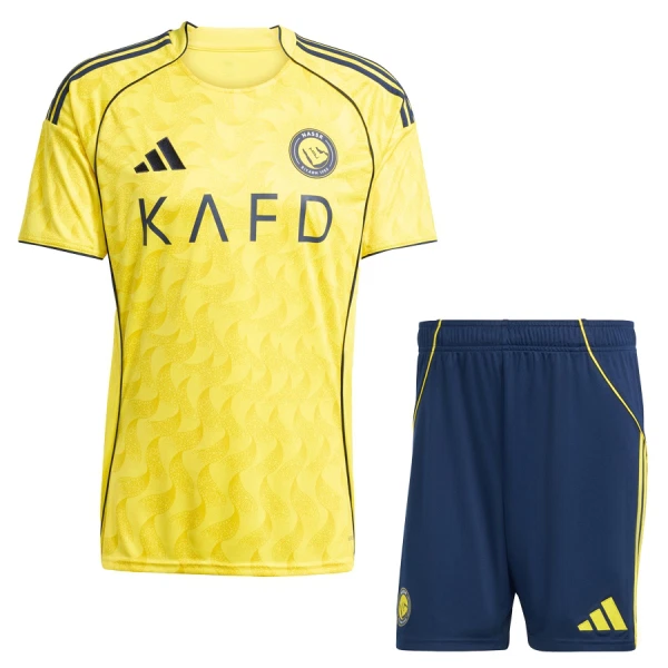 Billiga Fotbollströjor Barn Al-Nassr FC Hemmaställ 2025/26 Fotbollsställ