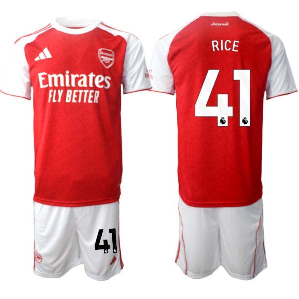 Herr Fotbollströja Arsenal Hemmaställ 2025/26 Declan Rice 41
