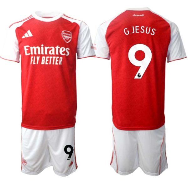 Matchtröjor Fotboll Herr Arsenal Hemmaställ 2025/26 Gabriel Jesus 9