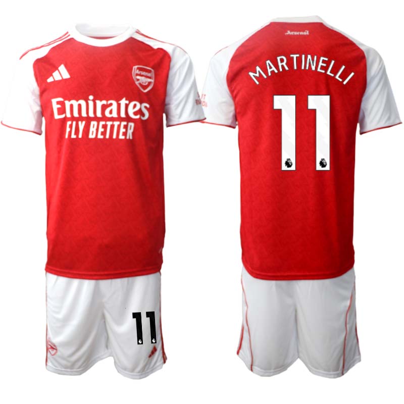 Herr Fotbollströja Arsenal Hemmaställ 2025/26 Gabriel Martinelli 11