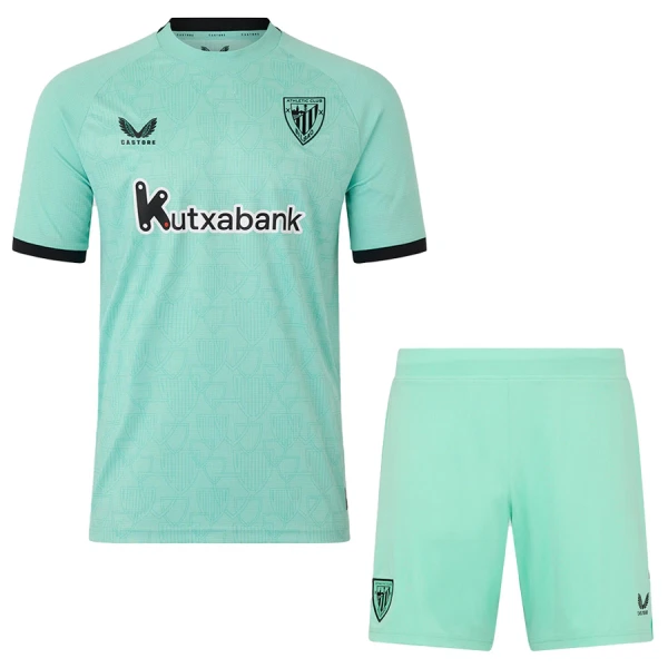 Billiga Fotbollströjor Barn Athletic Bilbao Tredjeställ 2025/26 Fotbollsställ