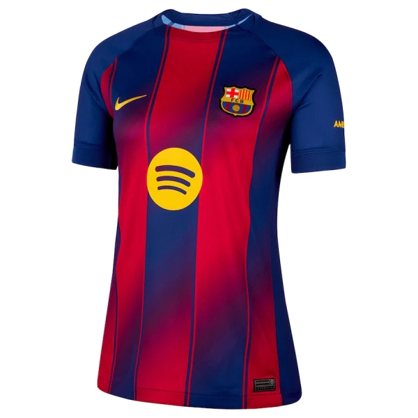 Billiga Fotbollströjor Dam FC Barcelona Hemmatröja 2025/26 Kortärmad