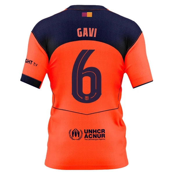 Fotbollströjor Billigt Herr FC Barcelona Tredjetröja 2025/26 Paez Gavi 6