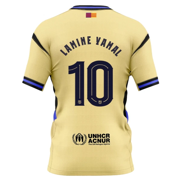 Matchtröja FC Barcelona x Kobe Bryant 2025/26 Bortatröja Lamine Yamal 10