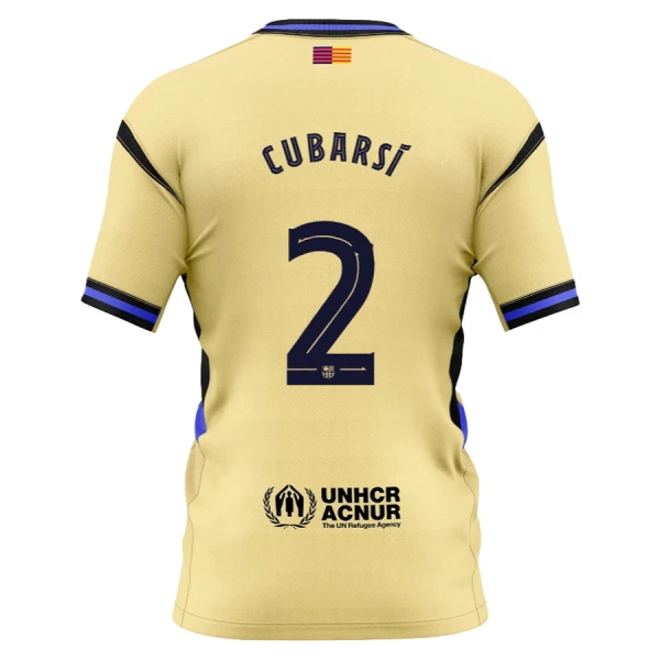 Matchtröja FC Barcelona x Kobe Bryant 2025/26 Bortatröja Pau Cubarsí 2