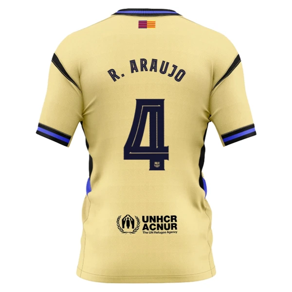 Fotbollströjor Herr FC Barcelona x Kobe Bryant 2025/26 Bortatröja Ronald Araujo 4