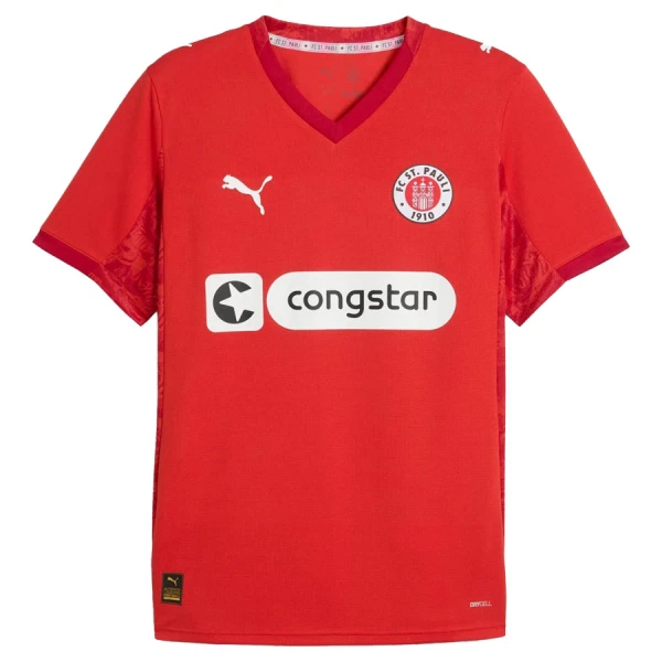 Billiga Fotbollströjor Herr FC St. Pauli Fjärdetröja 2025/26