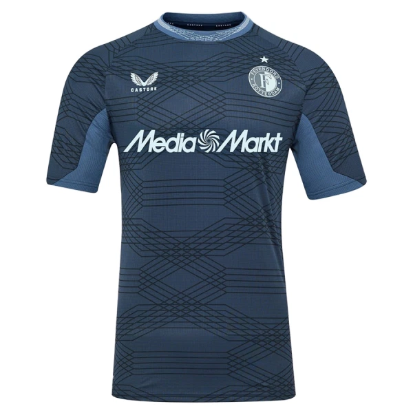 Fotbollskläder Set Barn Feyenoord Bortaställ 2025/26 Med Eget Namn