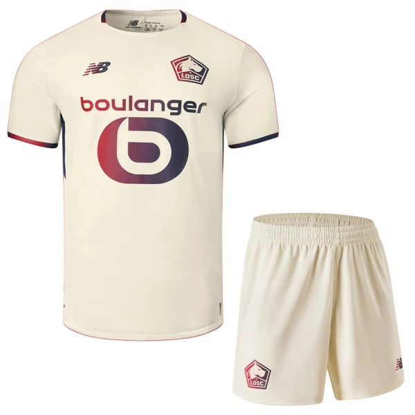 Billiga Fotbollströjor Barn LOSC Lille Bortaställ 2025/26