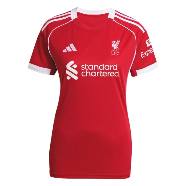 Matchtröjor Fotboll Liverpool Hemmatröja 2025/26 Dam Kortärmad