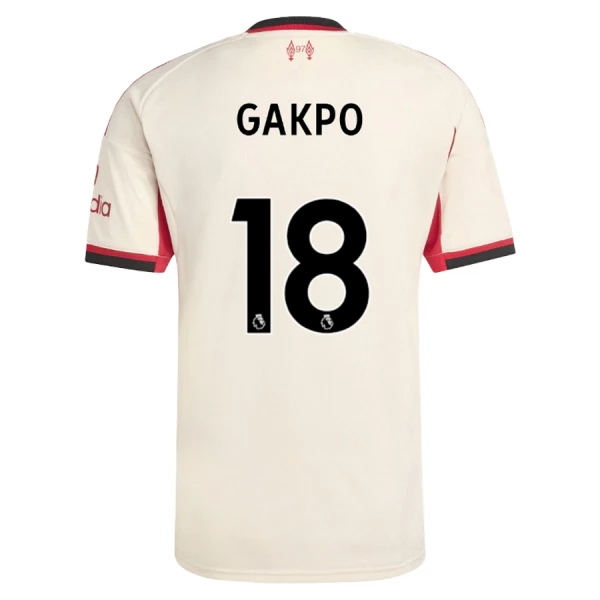 Billiga Fotbollströja Herr Liverpool Bortatröja 2025/26 Cody Gakpo 18