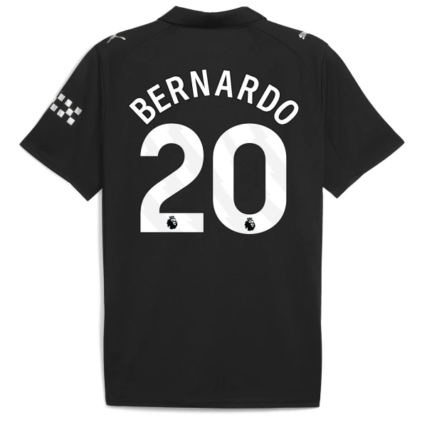 Billiga Fotbollströjor Herr Manchester City Bortatröja 2025/26 Kortärmad Bernardo Silva 20