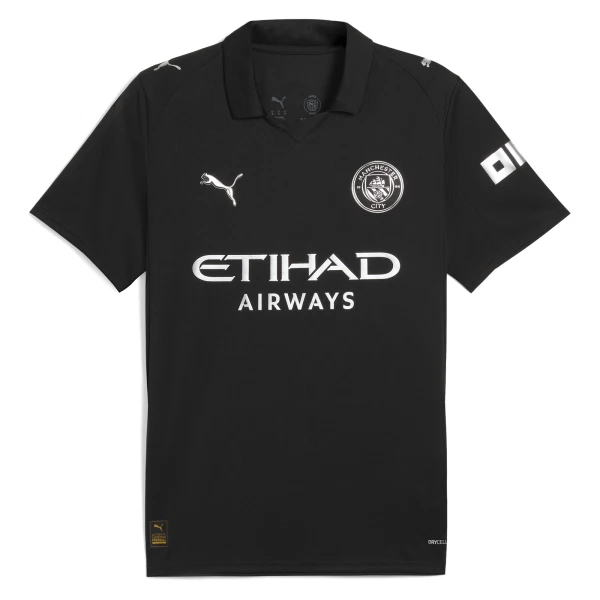 Fotbollströja Herr Manchester City Bortatröja 2025/26 Kortärmad