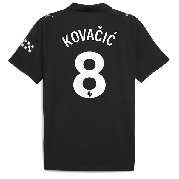 Herr Fotbollströja Manchester City Bortatröja 2025/26 Kortärmad Mateo Kovačić 8