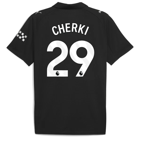 Manchester City Bortatröja 2025/26 Herr Kortärmad Rayan Cherki 29