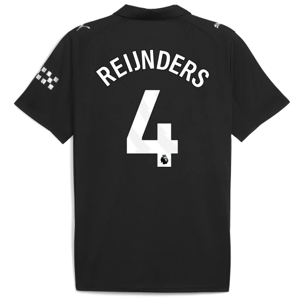 Herr Fotbollströja Manchester City Bortatröja 2025/26 Kortärmad Tijjani Reijnders 4