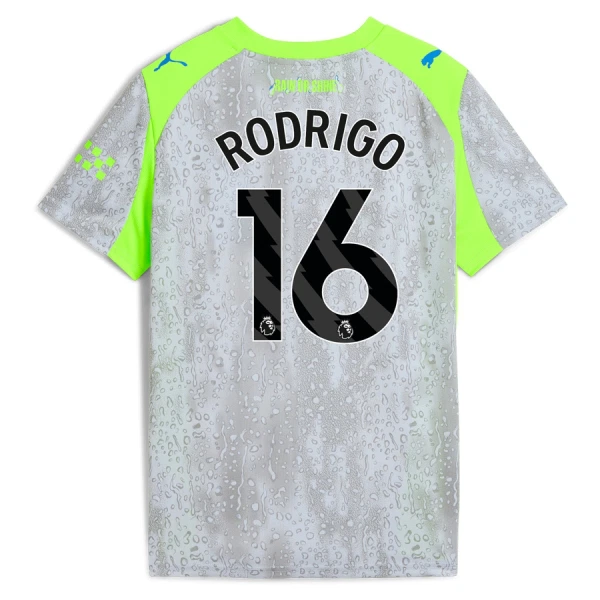 Fotbollströjor Billigt Herr Manchester City Tredjetröja 2025/26 Rodrigo 16