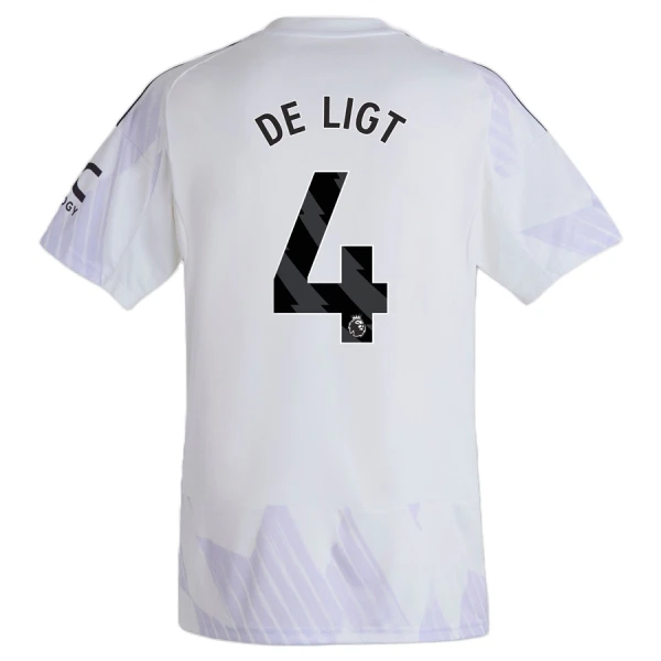 Herr Manchester United Bortatröja 2025/26 Matthijs de Ligt 4