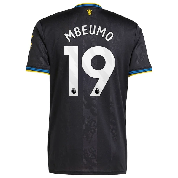 Matchtröjor Fotboll Herr Manchester United Tredjetröja 2025/26 Bryan Mbeumo 19