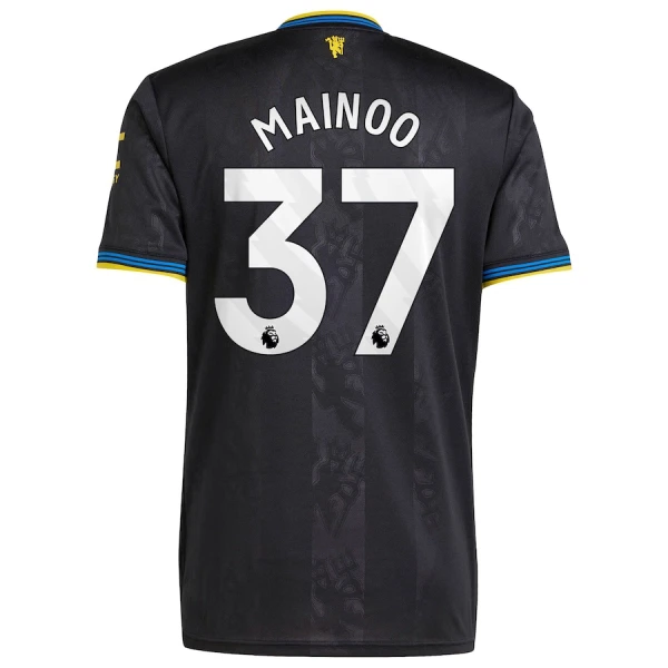 Matchtröjor Fotboll Herr Manchester United Tredjetröja 2025/26 Kobbie Mainoo 37