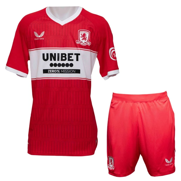 Billiga Fotbollströjor Barn Middlesbrough Hemmatröja 2025/26