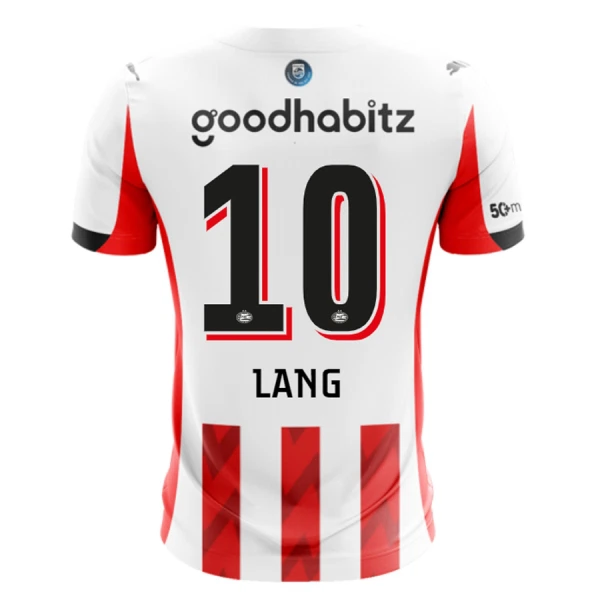 Billiga Fotbollströjor Herr PSV Eindhoven Hemmatröja 2025/26 Noa Lang 10