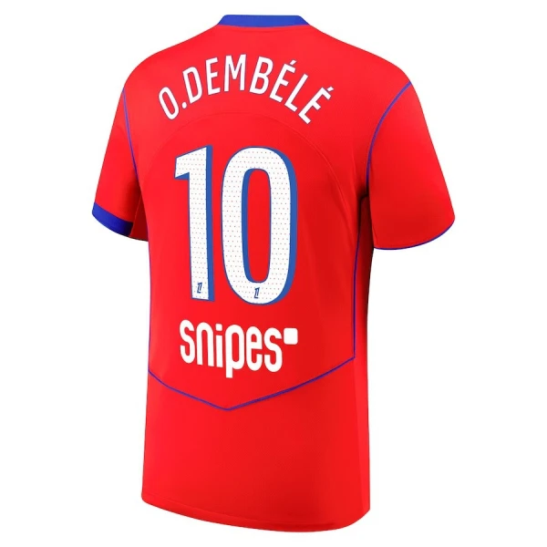 Matchtröjor Herr Paris Saint-Germain Tredjetröja 2025/26 Ousmane Dembélé 10