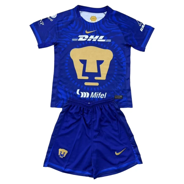 Billiga Fotbollströjor Barn Pumas UNAM Bortaställ 2025/26