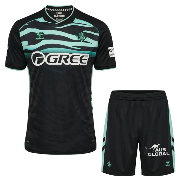 Matchtröjor Fotboll Barn Real Betis Tredjetröja 2025/26 Fotbollsställ