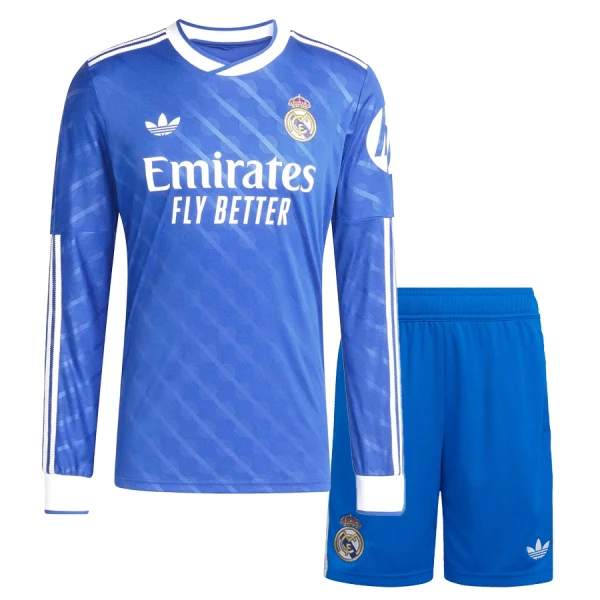Billiga Fotbollströjor Barn Real Madrid Tredjeställ 2025/26 Långärmad
