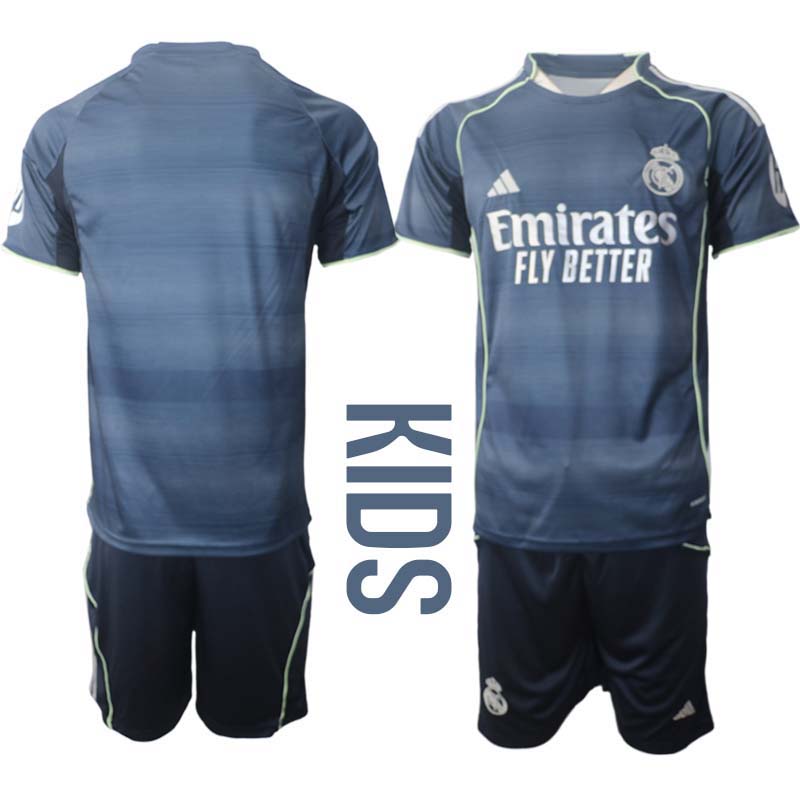 Köpa Fotbollströjor Barn Billiga Real Madrid Bortaställ 2025/26