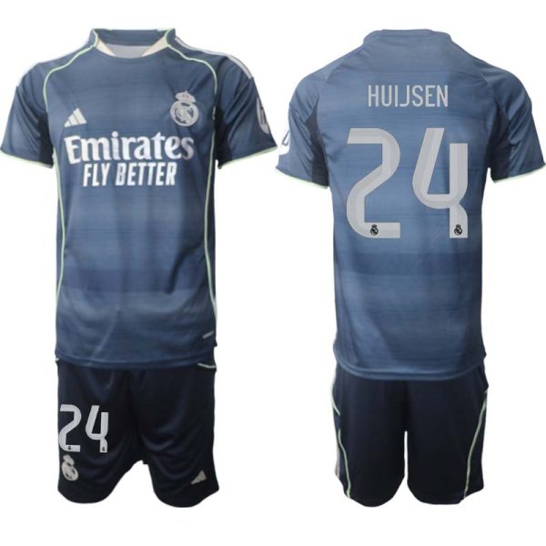 Billiga Fotbollströjor Herr Real Madrid Borta 2025/26 Dean Huijsen 24