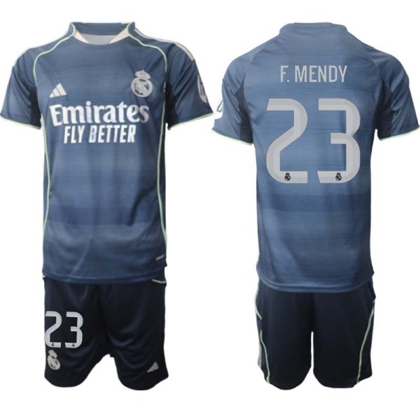 Billiga Fotbollströjor Herr Real Madrid Borta 2025/26 Ferland Mendy 23