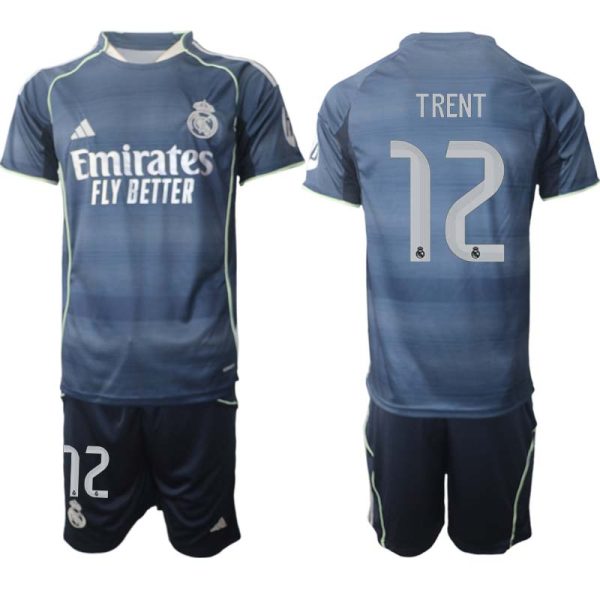 Real Madrid Borta 2025/26 med tryck Trent Alexander-Arnold 12