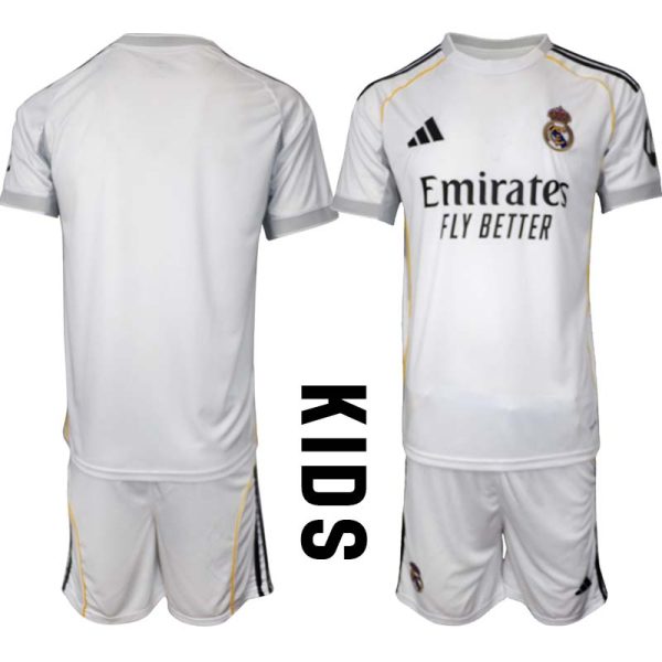 Köpa Billiga Fotbollströjor Barn Real Madrid Hemmaställ 2025/26