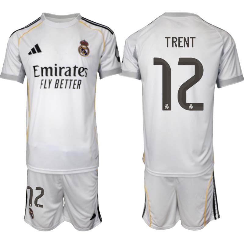 Fotbollströjor Billigt Herr Real Madrid Hemmaställ 2025/26 Trent Alexander-Arnold 12