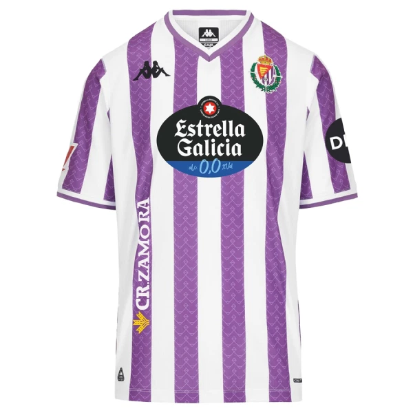 Billiga Fotbollströjor Herr Real Valladolid Hemmatröja 2025/26 Kortärmad