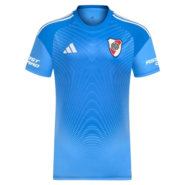Köpa Fotbollströjor Herr River Plate Målvaktströja 2025-26 Blå Kortärmad