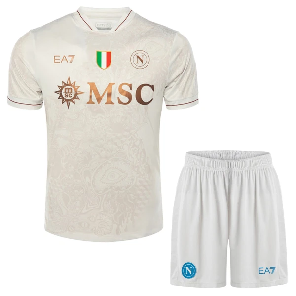 Fotbollströjor Barn SSC Napoli Bortatröja 2025/26 Fotbollsset