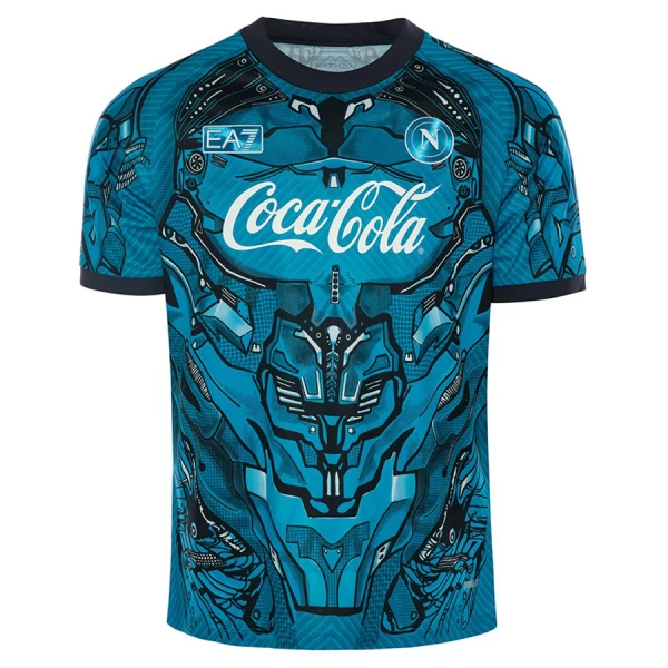 Fotbollströjor Herr SSC Napoli Förmatchtröja 2025/26 Kortärmad