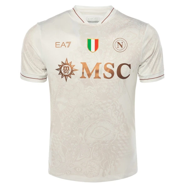 Fotbollströjor Herr SSC Napoli Bortatröja 2025/26 Kortärmad