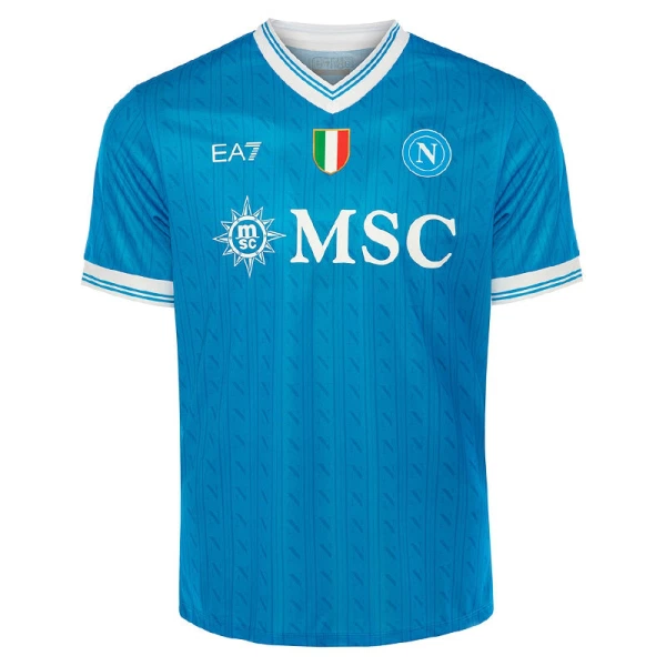 Köpa Fotbollströjor Herr SSC Napoli Hemmatröja 2025/26 Kortärmad