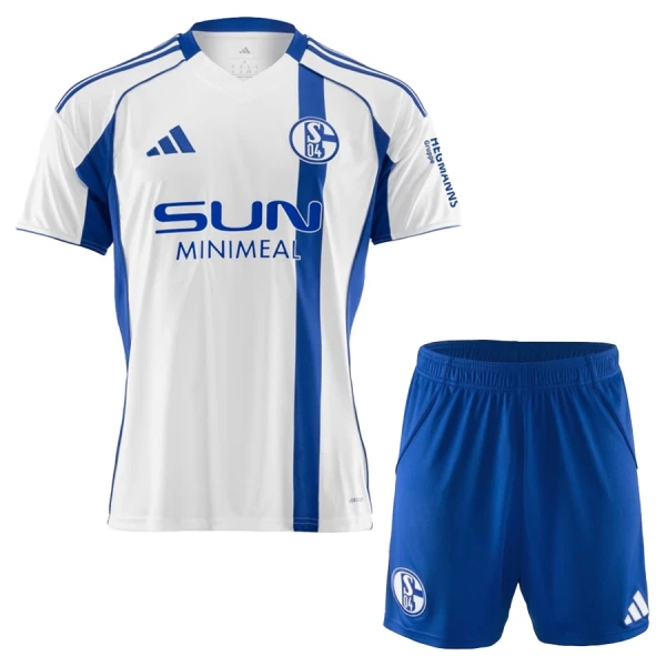 Billiga Fotbollströjor Barn Schalke 04 Bortaställ 2025/26 Matchtröja
