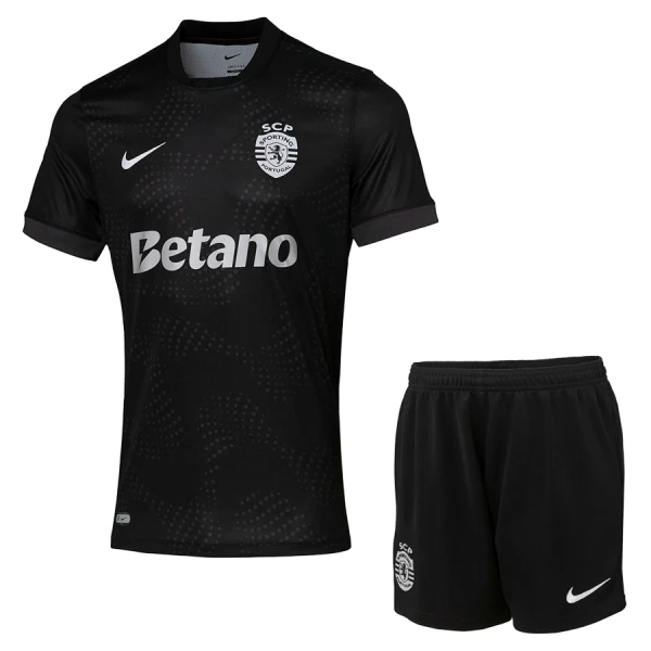 Billiga Fotbollströjor Barn Sporting CP Bortatröja 2025/26 Fotbollsställ