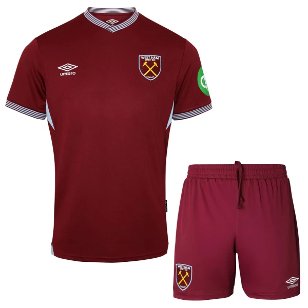 Billiga Fotbollströjor Barn West Ham United Hemmaställ 2025/26 Fotbollsset