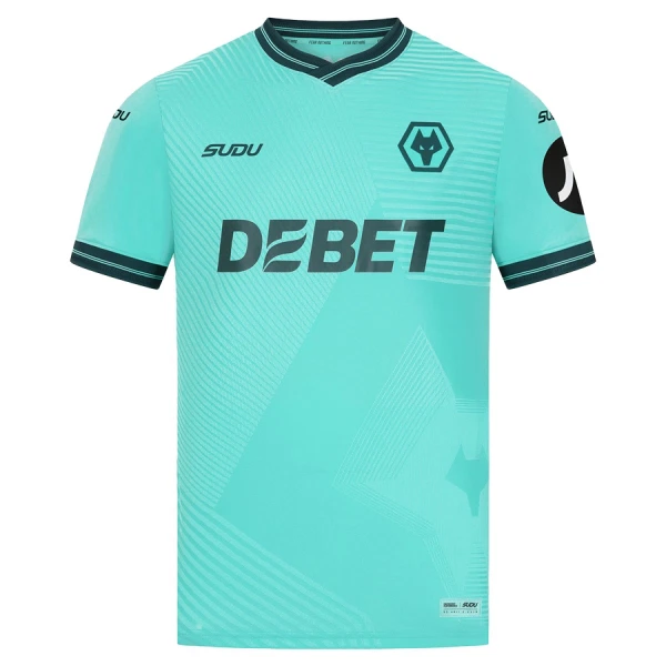 Billiga Fotbollströjor Herr Wolves FC Bortatröja 2025/26 Kortärmad