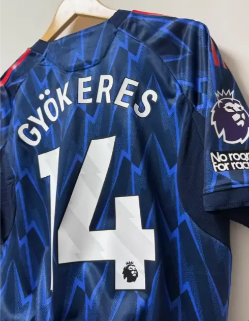 Herr Fotbollstroja Arsenal Bortatroja 2026 Viktor Gyokeres 14.webp